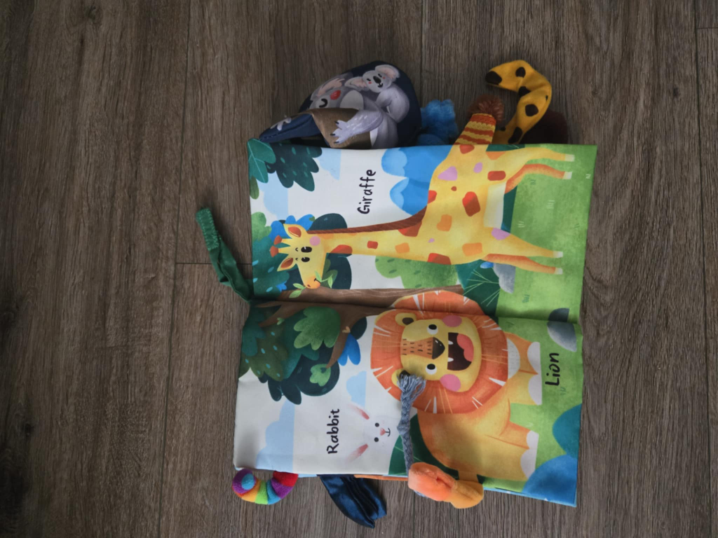 Soft Baby Activity Book #freecycle