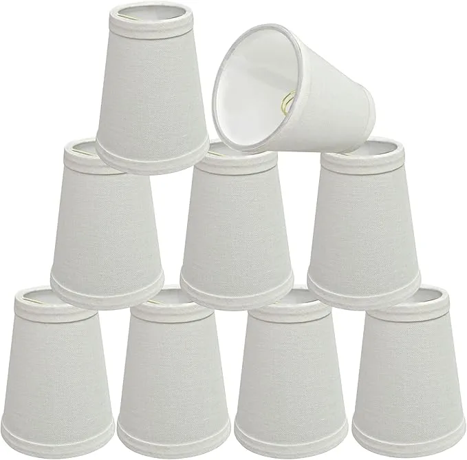 Aspen Creative Clip-On Lamp Shade Set 9pcs thumbnail