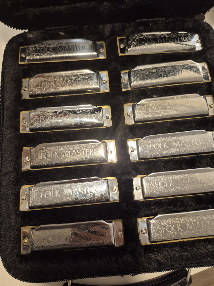 Suzuki Folk Master Harmonica Set