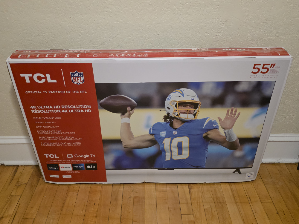 TCL 55" 4K UHD Smart TV