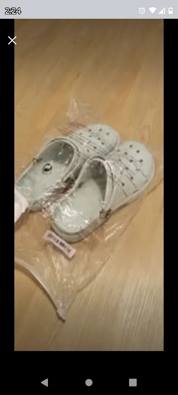 New men n women colourful slippers $10ea, men crosc $20ea. image indicator(3)