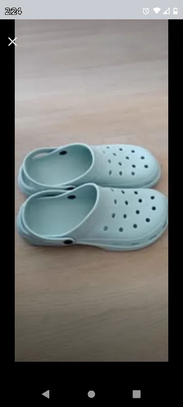 New men n women colourful slippers $10ea, men crosc $20ea. image indicator(4)