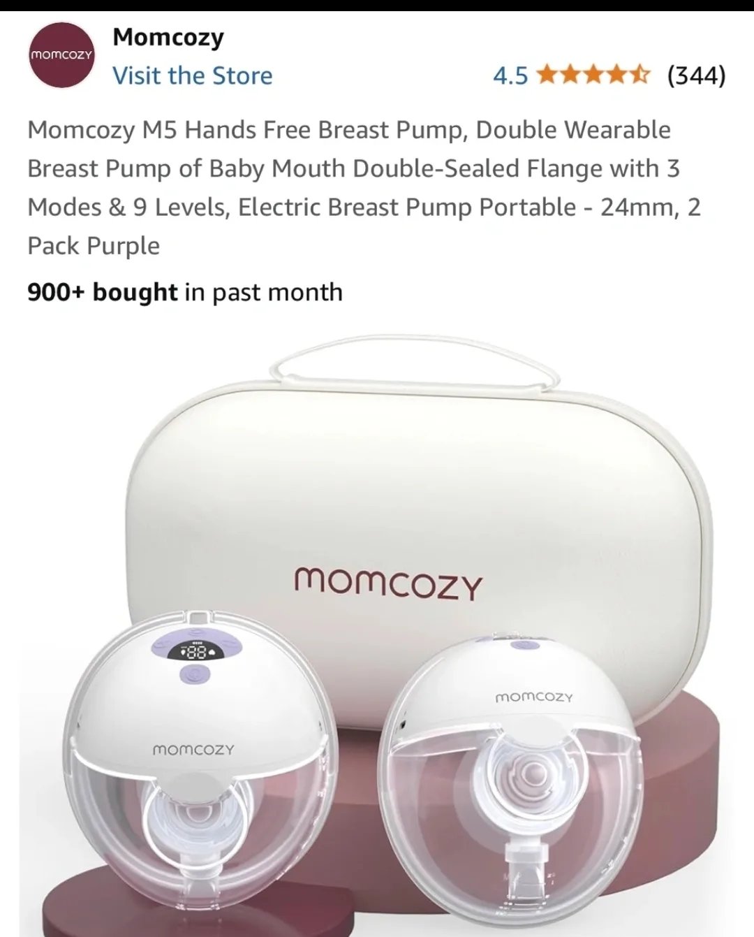 Momcozy M5 Hands-Free Breast Pump image indicator(3)