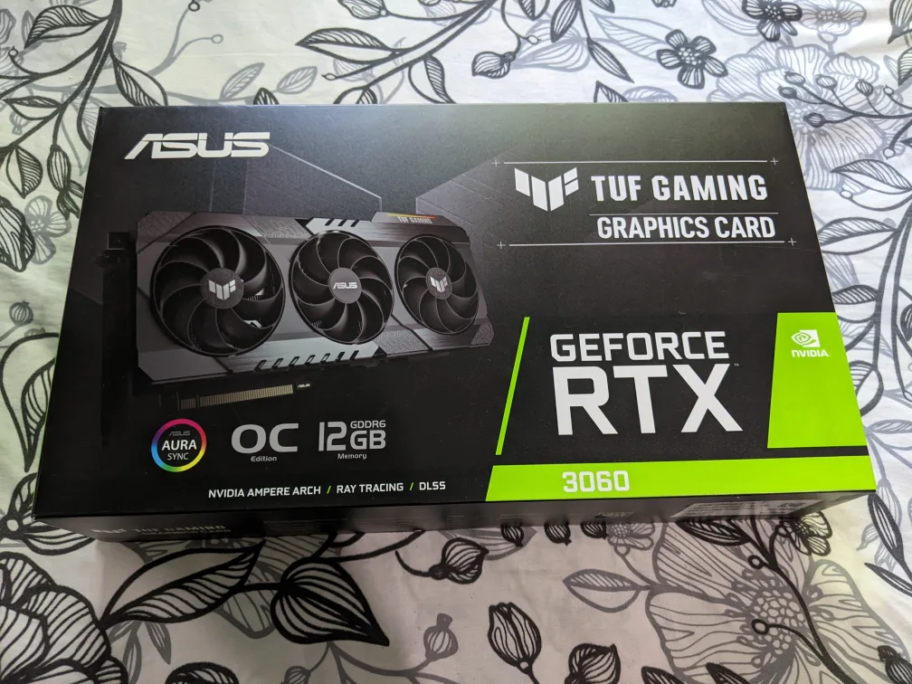🎮 FOR SALE: ASUS RTX 3060 OC Edition – 12GB VRAM 🎮 thumbnail