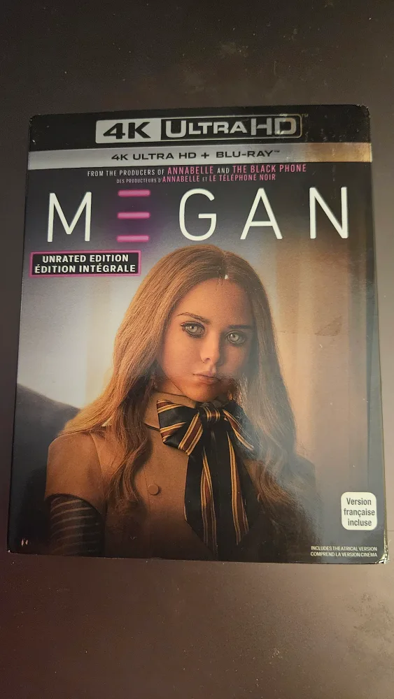 Megan 4K Ultra HD + Blu-Ray Movie thumbnail