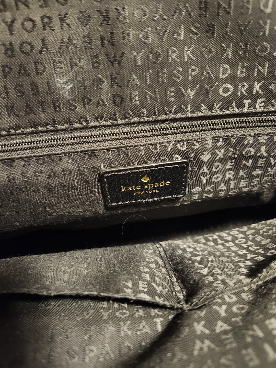 Kate Spade Black Handbag image indicator(7)