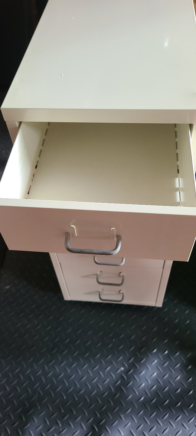 Small Metal Filing Cabinet - photo 2