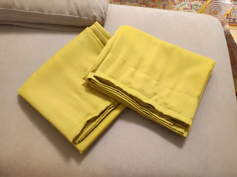 IKEA Majgull Beige-Yellow Curtains image indicator(10)