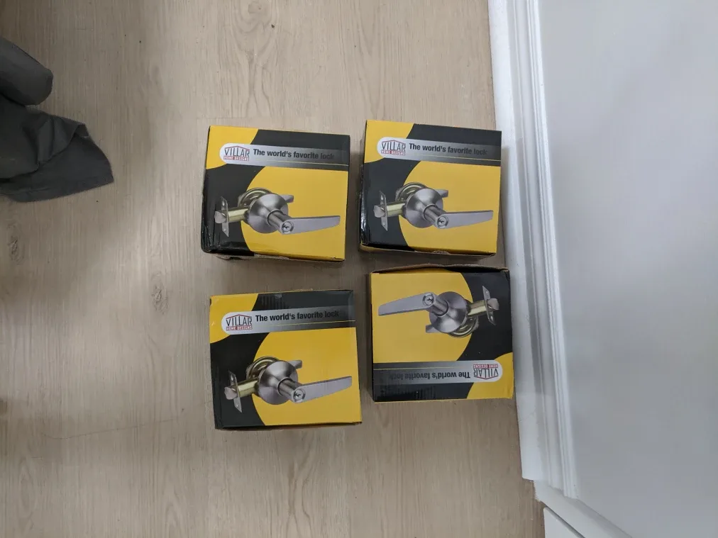 Villar Home Designs Door Lever Lock - New in Box! image indicator(5)