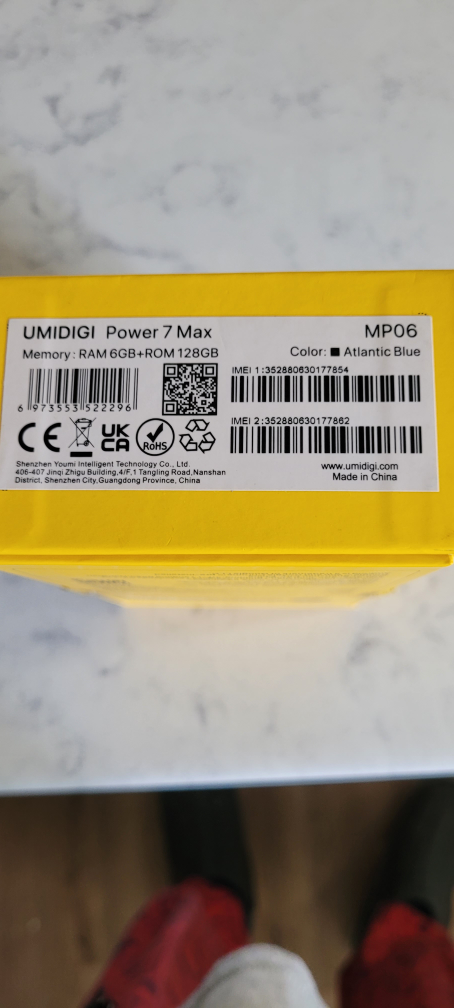 UMIDIGI Power 7 Max - Atlantic Blue - photo 2