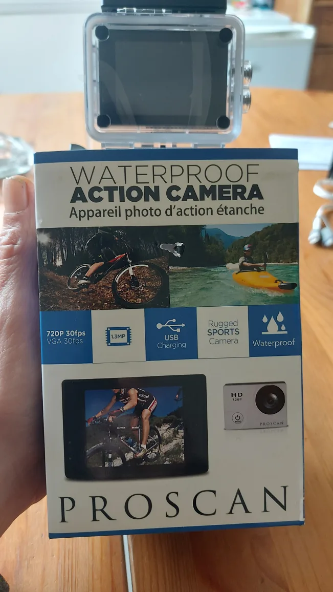 Proscan Waterproof Action Camera thumbnail