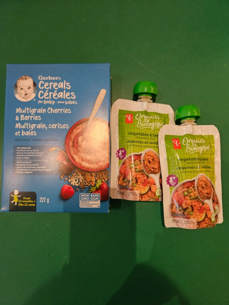 PC Organics Vegetable & Lentil Pouches thumbnail