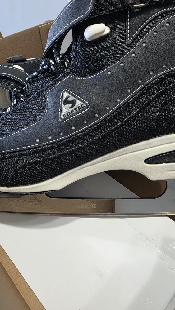 Softec Vantage Plus Ice Skates - Black, Size 10 - photo 3