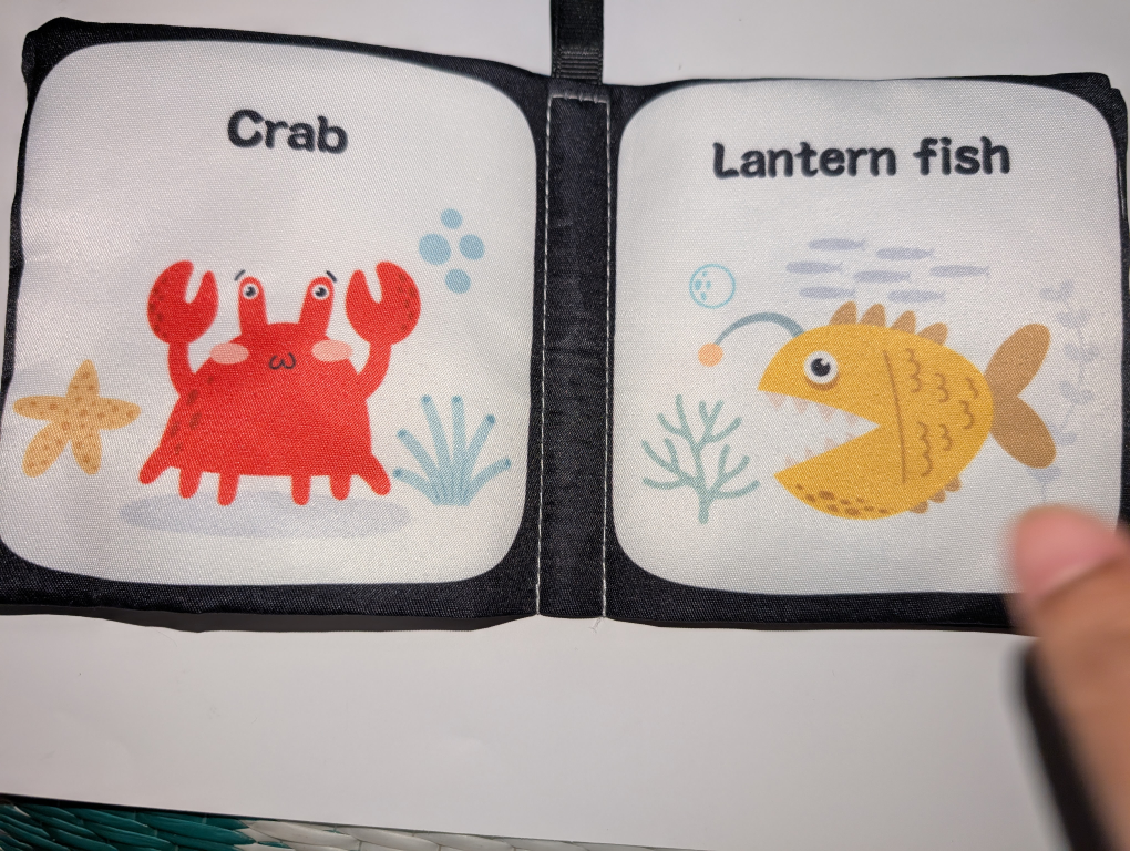 Ocean Animals Soft Cloth Book for Baby - photo 3