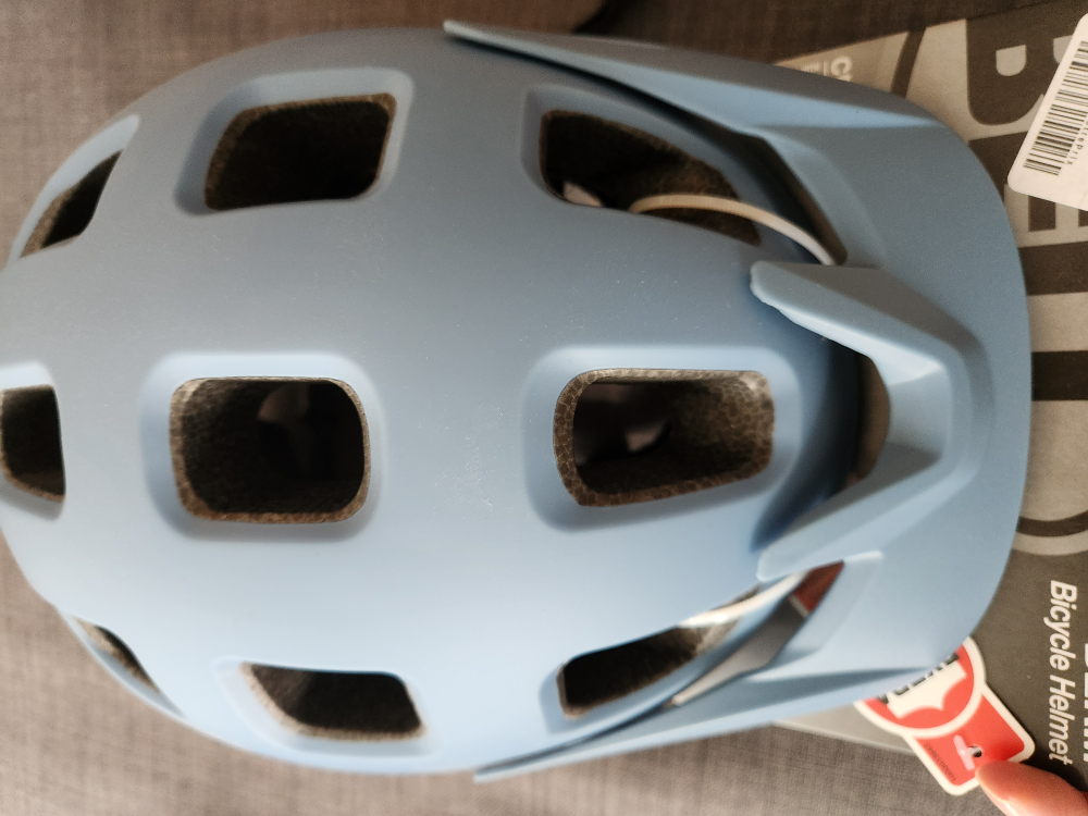 Blue Bicycle Helmet - photo 3