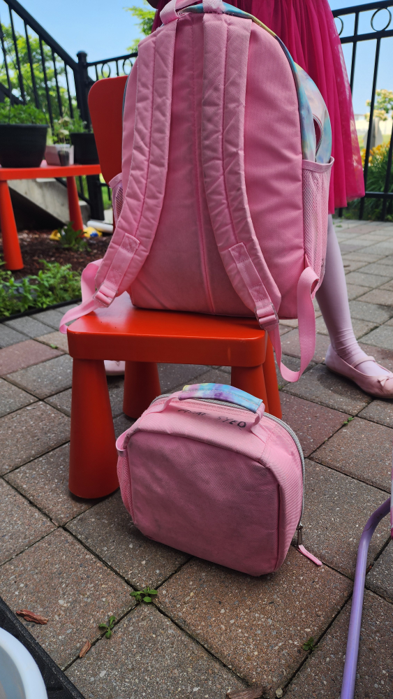 Kids Pink Unicorn Backpack & Lunch Bag Set - photo 2