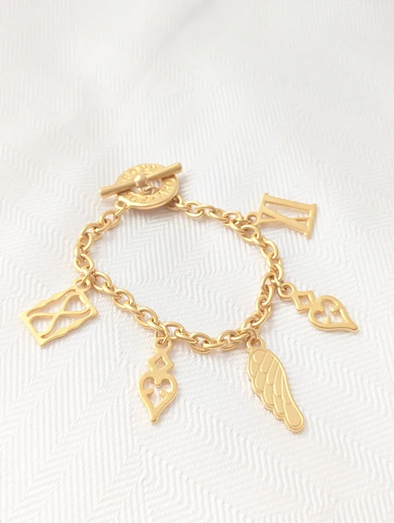 Foxy Originals Gold Charm Bracelet thumbnail