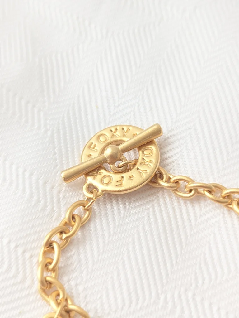 Foxy Originals Gold Charm Bracelet image indicator(2)