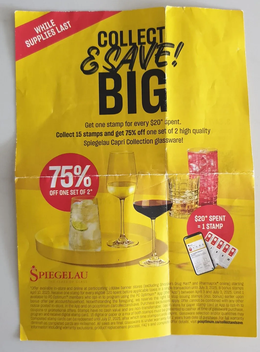 Spiegelau Capri Glassware Promotion image indicator(2)