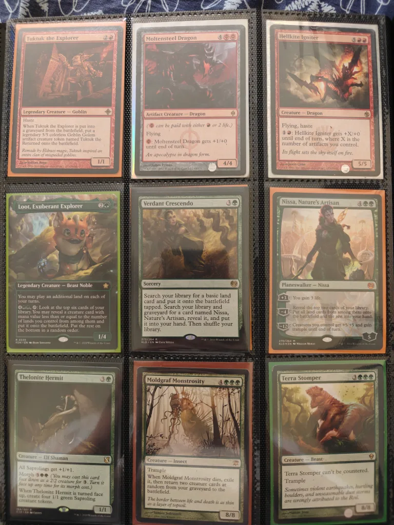 Magic the Gathering Cards Lot (Rare) (Green) image indicator(5)