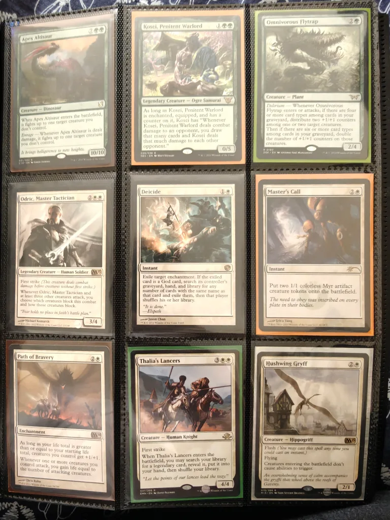 Magic the Gathering Cards Lot (Rare) (Green) image indicator(7)