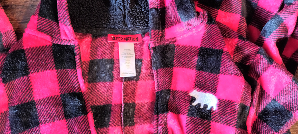 Sleep Nation Plaid Onesie - photo 2