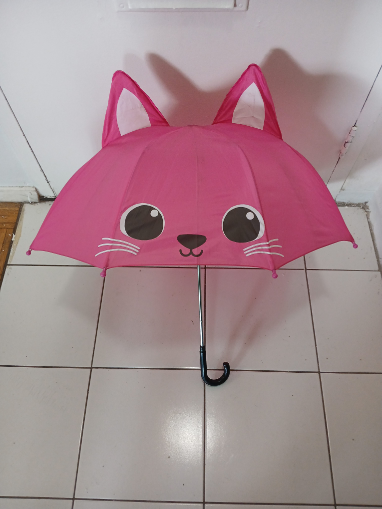 Cat-themed Umbrella - Pink - photo 2