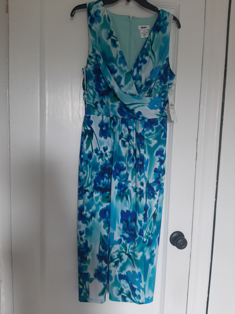DKNY Floral Print Dress