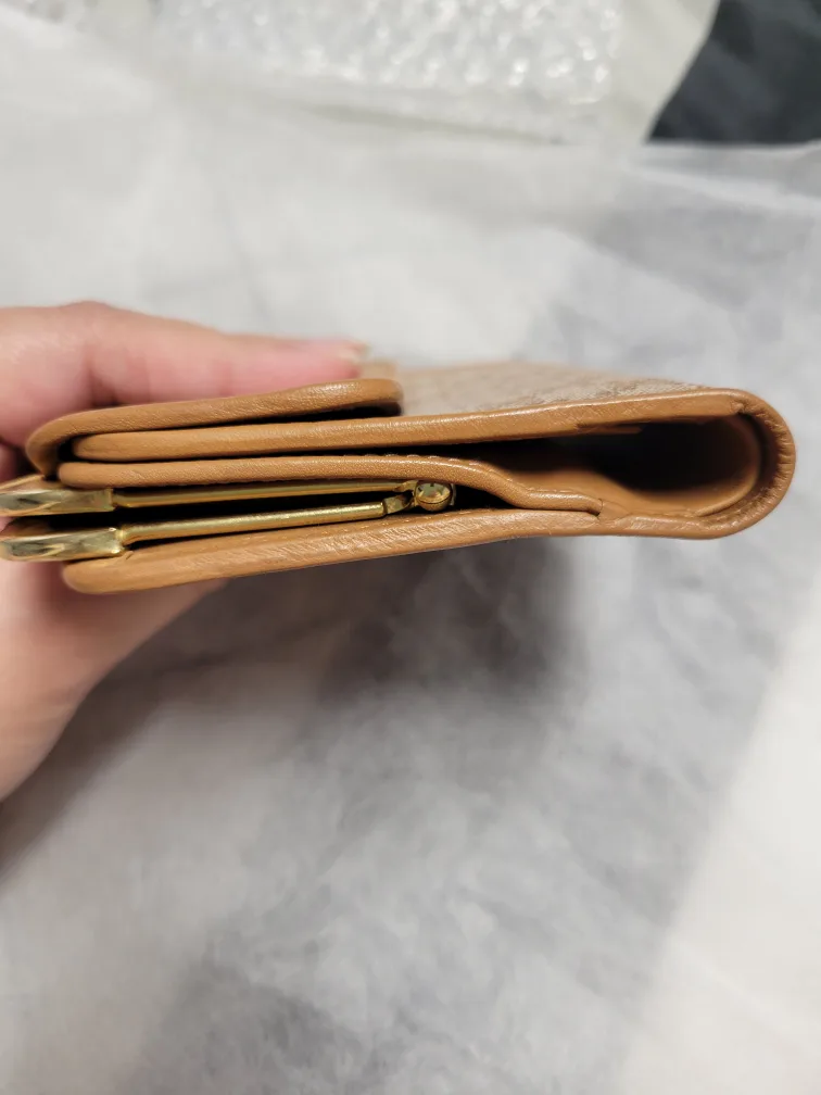 Celine Vintage Macadam Trifold Wallet image indicator(6)