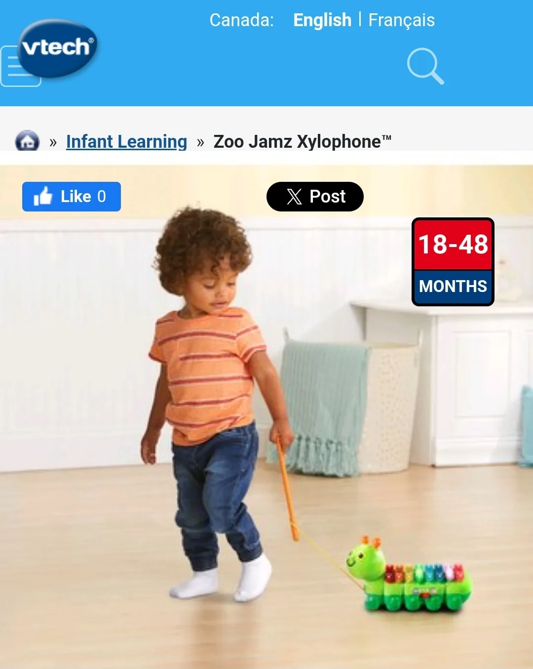 VTech Zoo Jamz Xylophone - 18-48 Months image indicator(5)