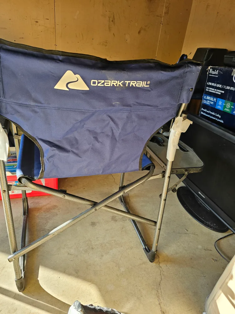 Ozark Trail Camping Chair with Side Table image indicator(3)