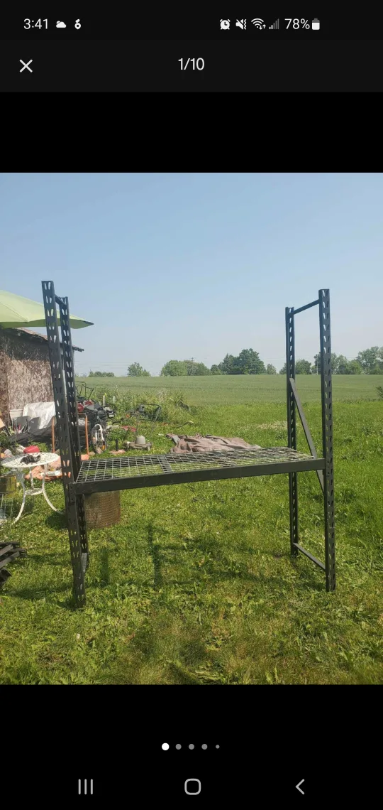 Metal Shelving Unit thumbnail