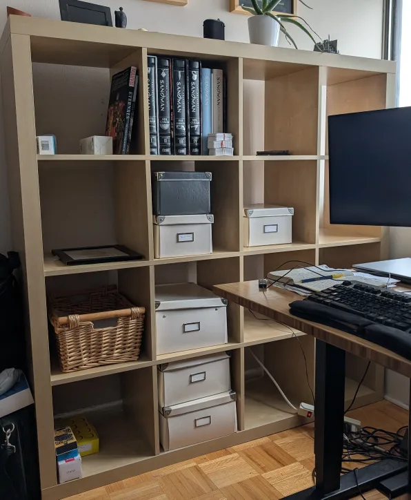IKEA Expedit (Kallax) Shelf Unit 4x4 thumbnail