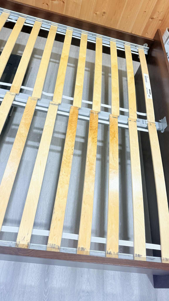 IKEA Queen Size  Wooden Bed Frame - photo 4