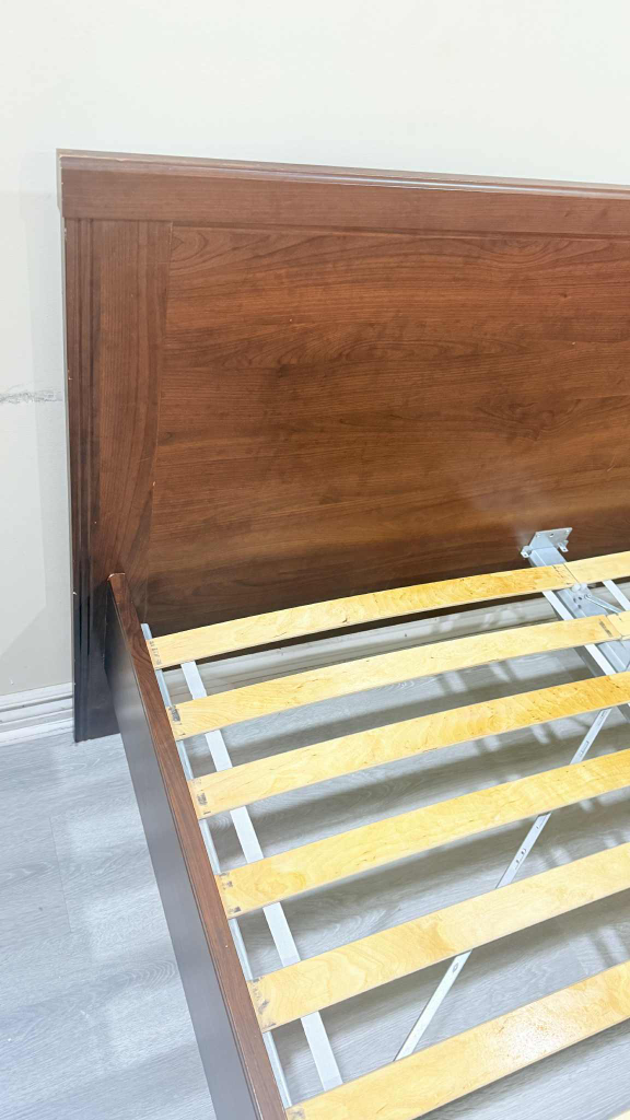 IKEA Queen Size  Wooden Bed Frame - photo 5