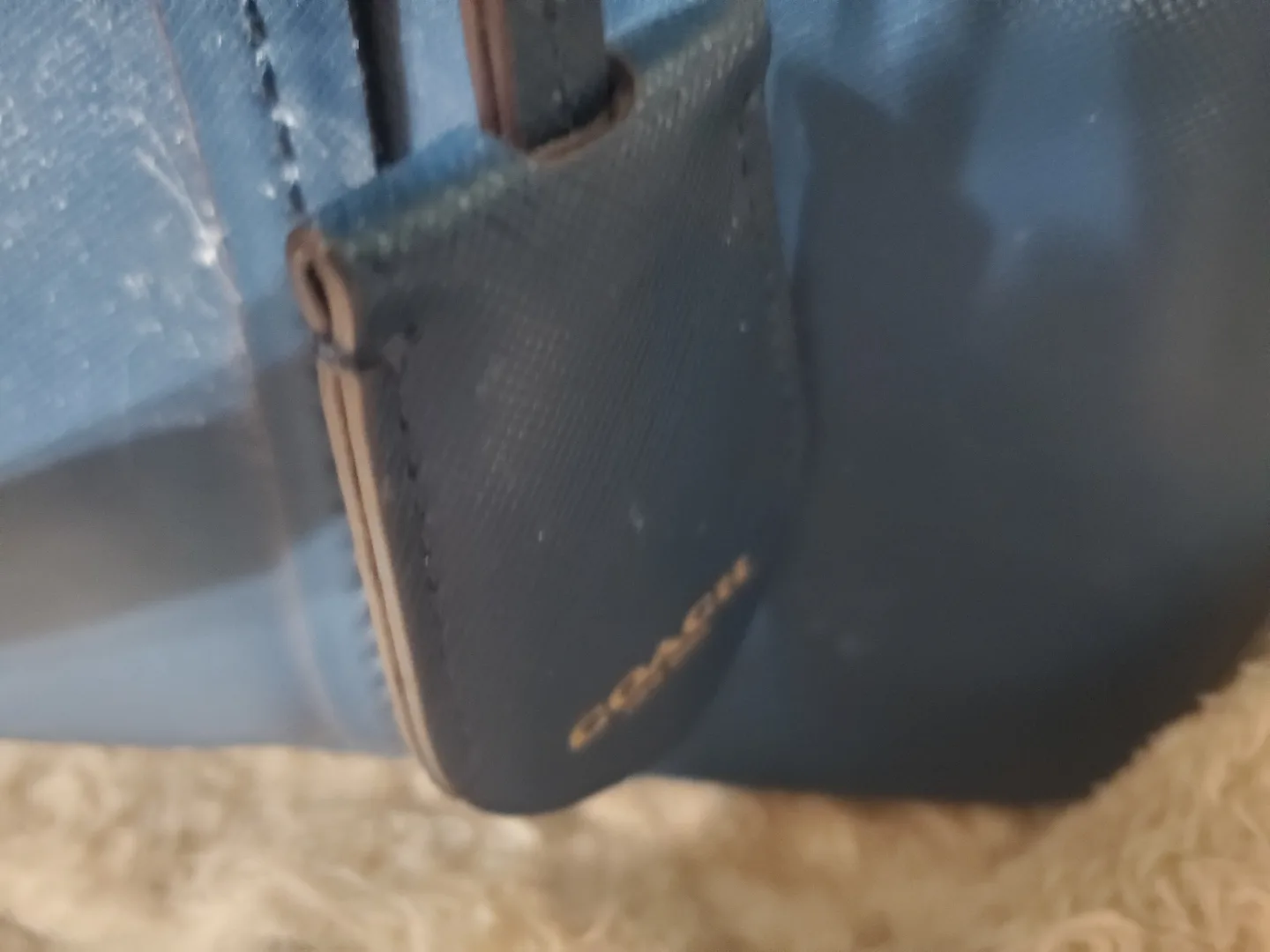 Coach Blue Handbag image indicator(2)