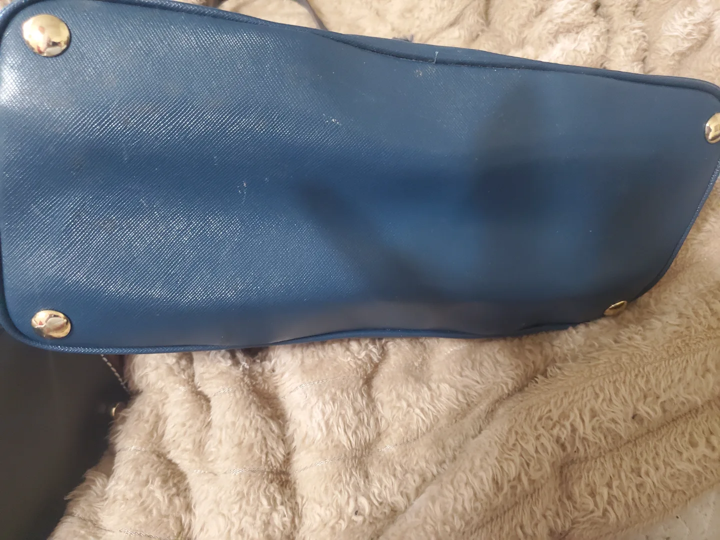 Coach Blue Handbag image indicator(5)