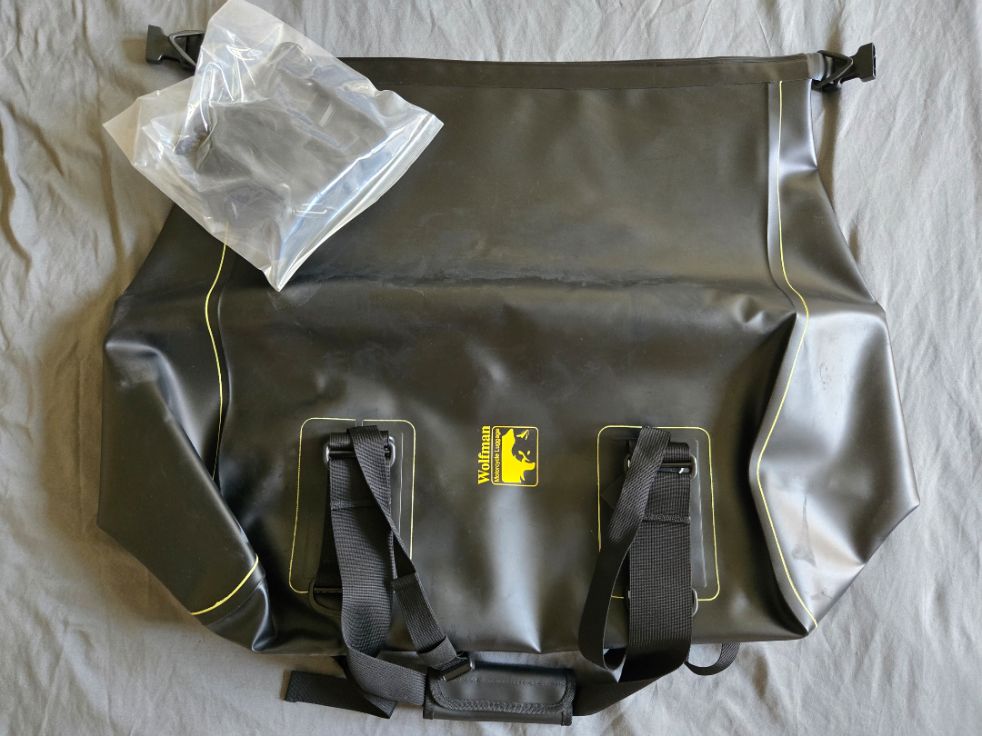 Wolfman Motorcycle Luggage Dry Duffel Bag