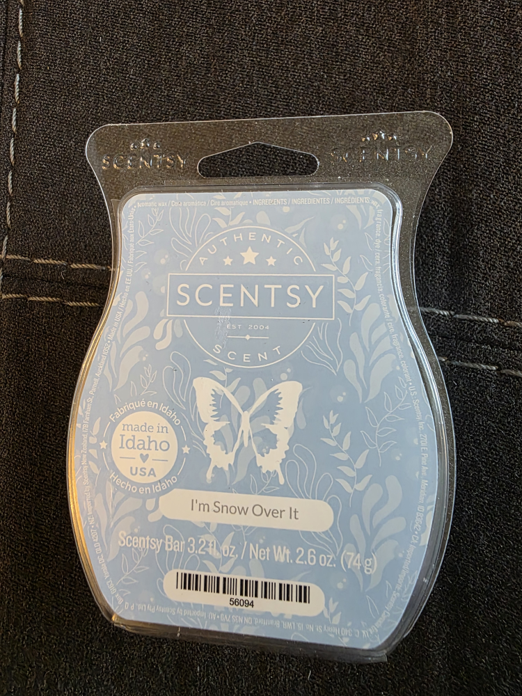 Scentsy Bar - I'm Snow Over It #freecycle