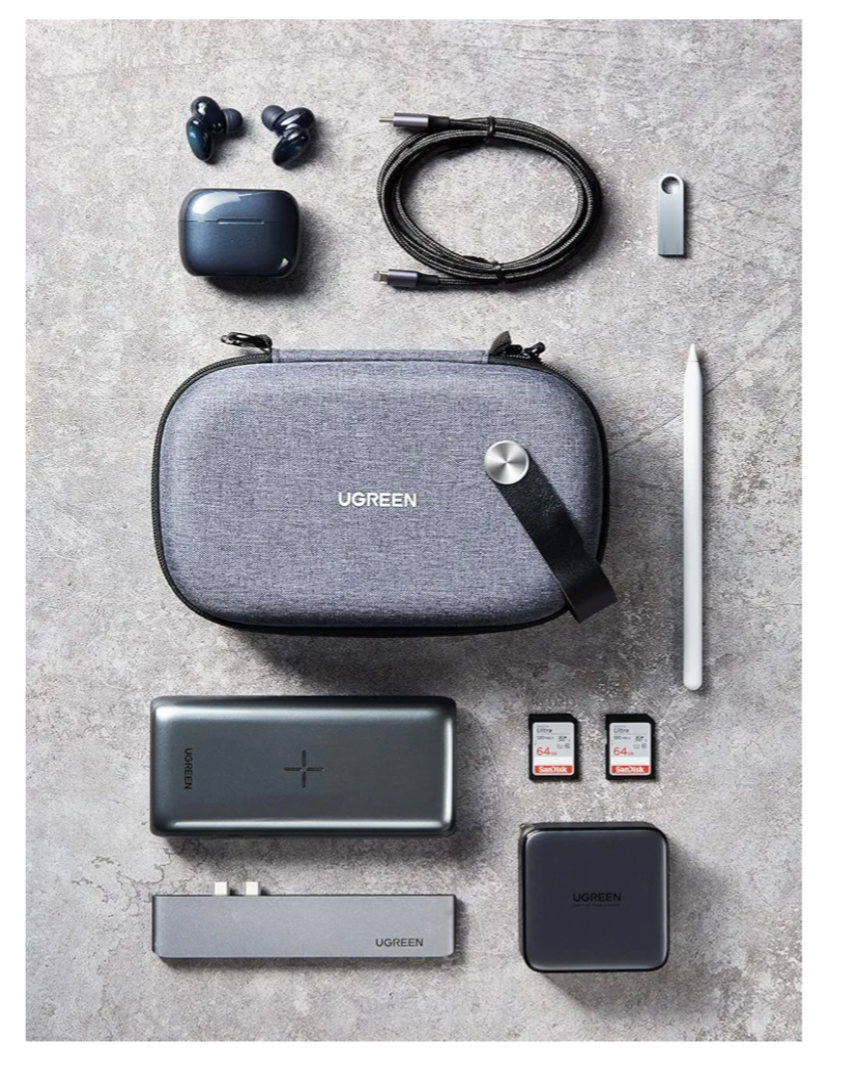 Grey UGREEN Electronics Travel Case - photo 5