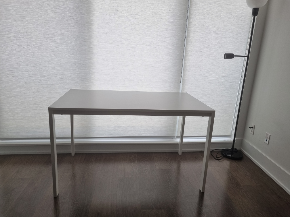 White Rectangular Table - photo 2