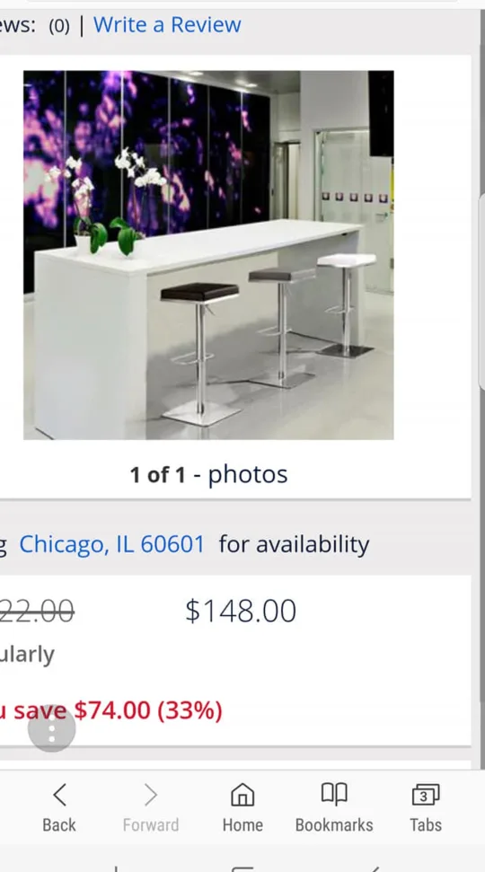 (3) TOV Furniture Bari Light Grey Steel Adjustable Barstool image indicator(2)