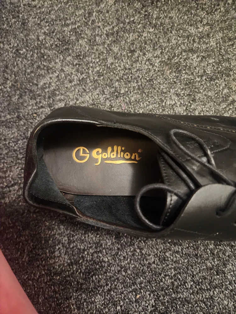 Goldlion Black Leather Dress Shoes image indicator(5)