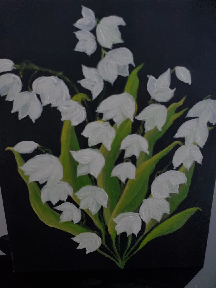 Lily of the Valley Painting thumbnail
