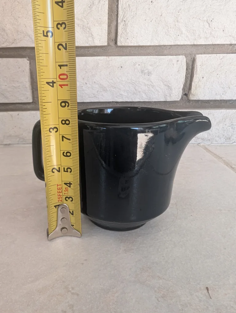 Darker blue Ceramic Creamer/Pitcher thumbnail