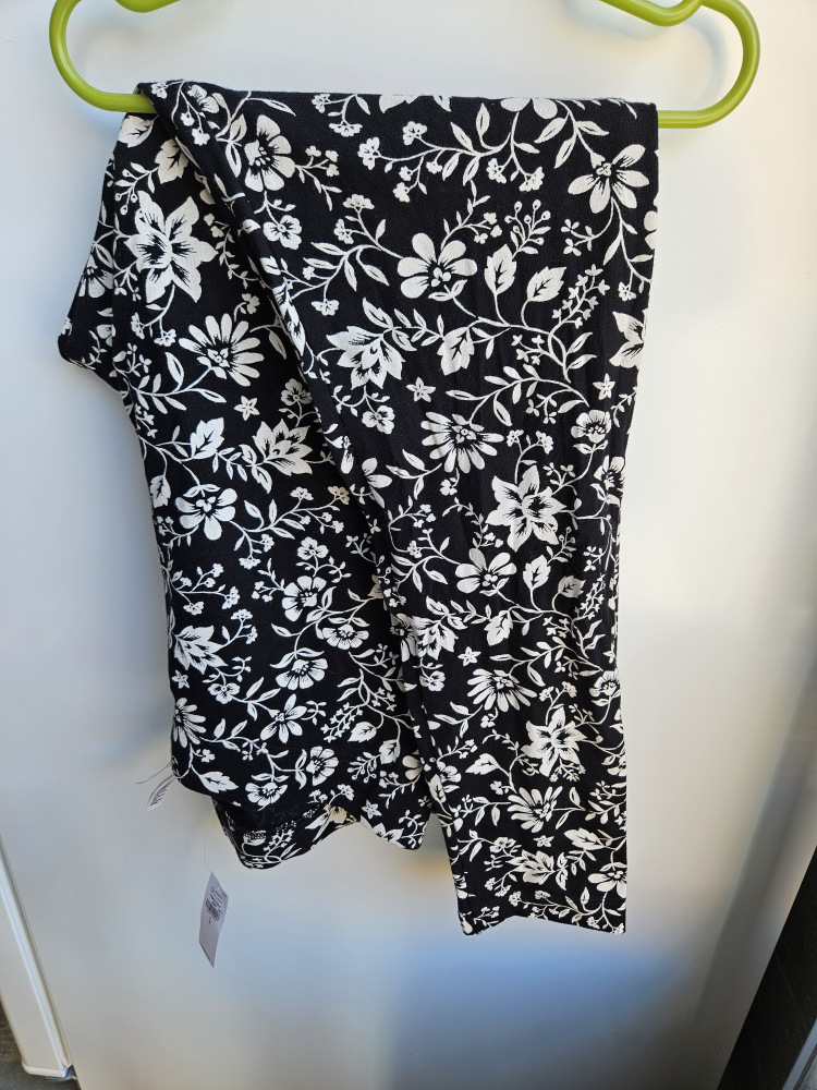 NEW Old Navy Floral Leggings - Size Large