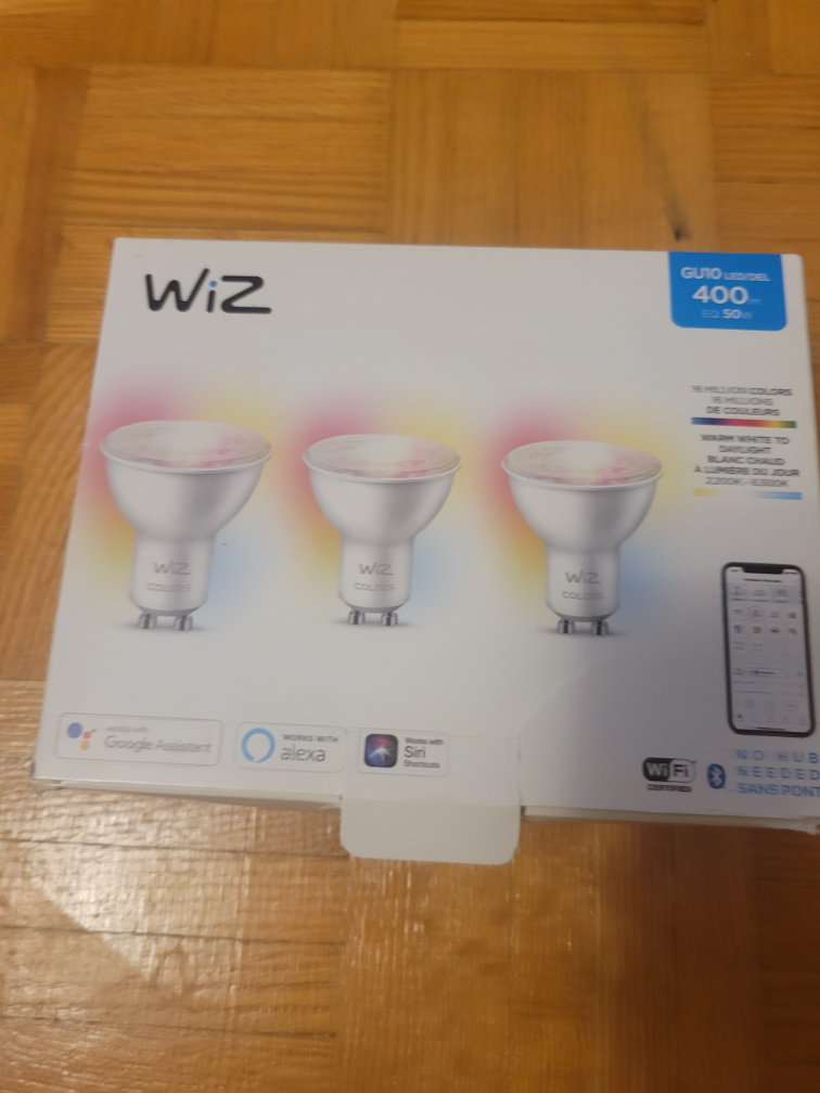 WiZ GU10 LED Smart Bulbs - New in Box!