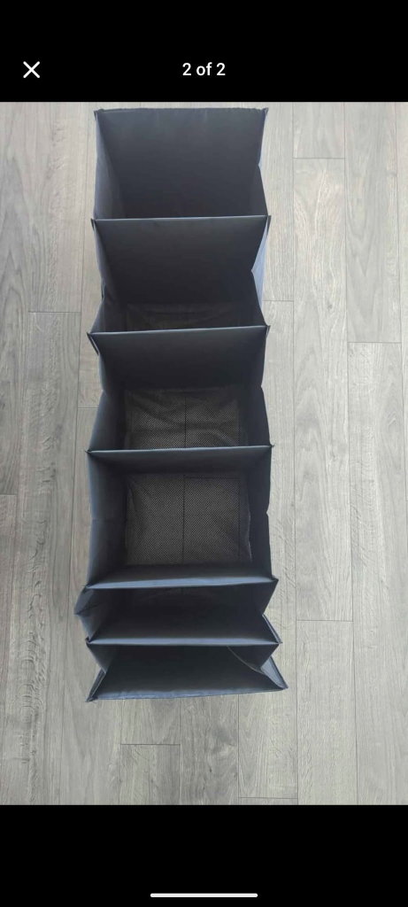 IKEA Hanging Closet Organizer - Black