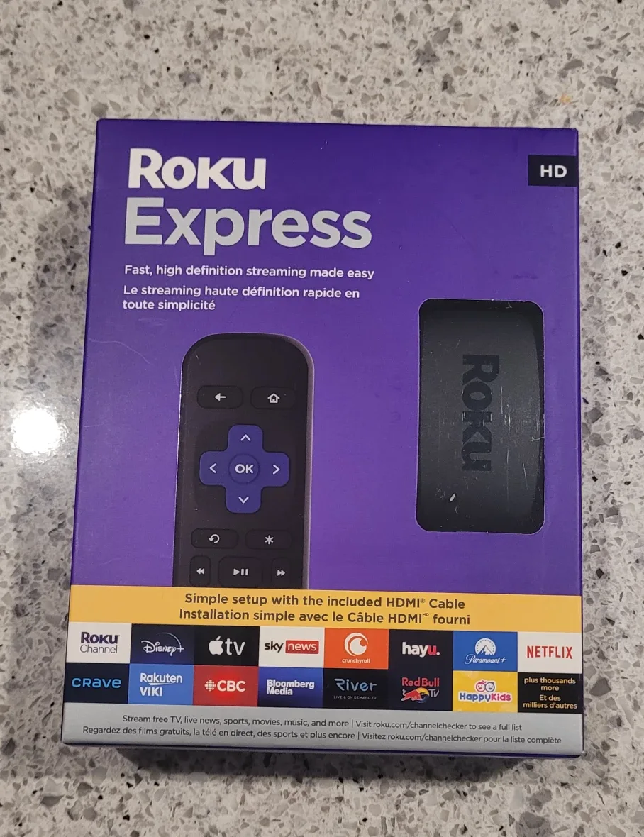 Roku Express HD Streaming Device thumbnail
