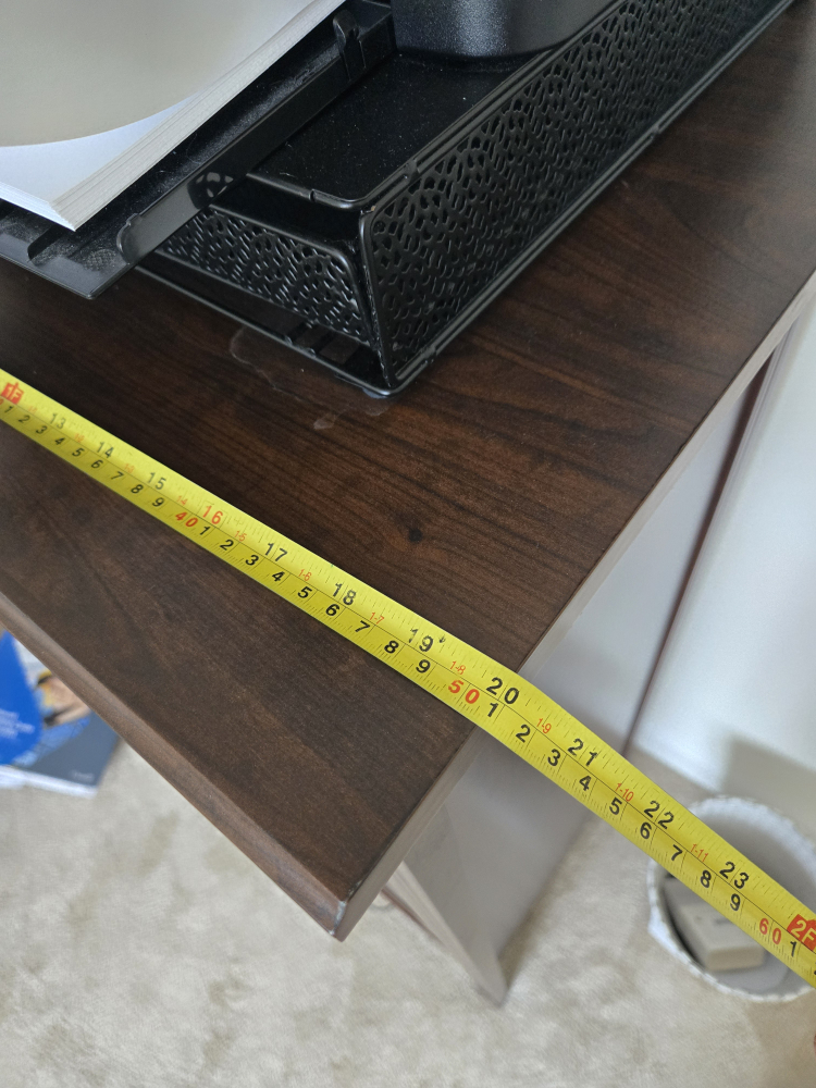 Brown Wooden 4-Drawer Dresser - photo 2